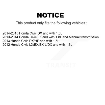 [Avant] Kit de Roulement de roue pour Honda Civic KBB-118735