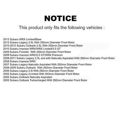[Avant] Kit d'ensemble roulement de roue et moyeu pour Subaru Outback Legacy Forester Impreza KBB-120132