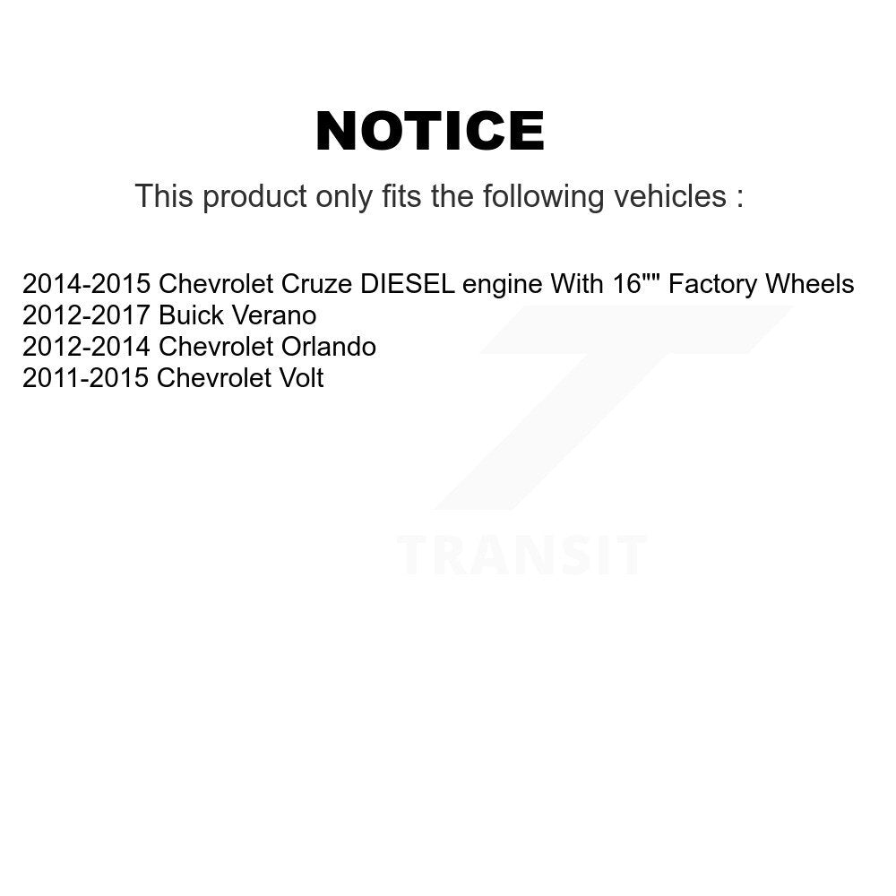[Avant] Kit d'ensemble roulement de roue et moyeu pour Chevrolet Cruze Buick Verano Volt Orlando KBB-120205