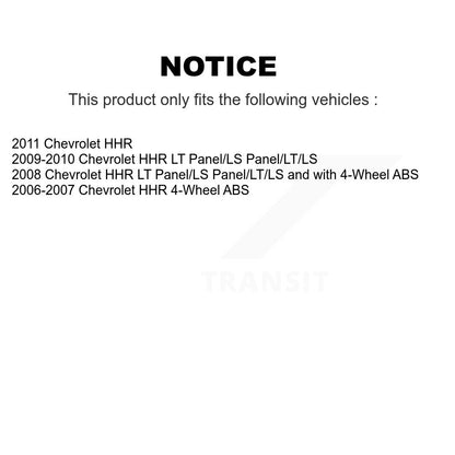 [Avant] Kit d'ensemble roulement de roue et moyeu pour Chevrolet HHR KBB-121243