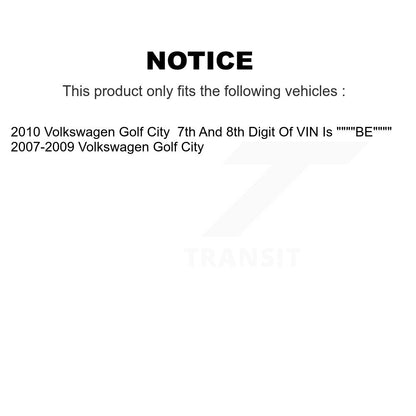 [Avant] Kit d'ensemble roulement de roue et moyeu pour Volkswagen Golf City KBB-121342