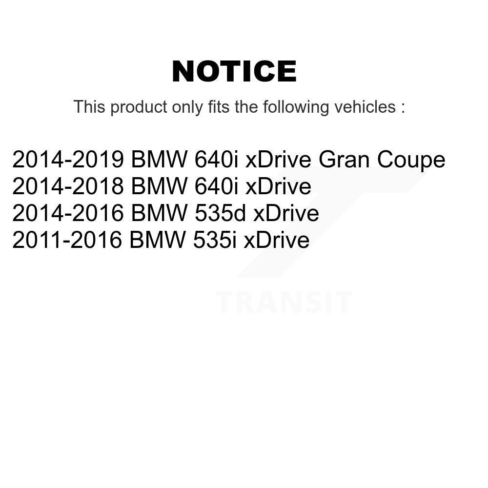 [Avant] Kit d'ensemble roulement de roue et moyeu pour BMW 535i xDrive 535d 640i Gran Coupe KBB-121935
