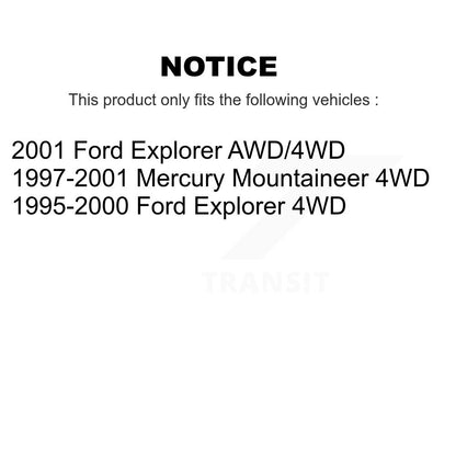 [Avant] Kit d'ensemble roulement de roue et moyeu pour Ford Explorer Mercury Mountaineer KBB-122439