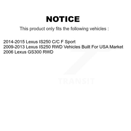 [Avant] Kit d'ensemble roulement de roue et moyeu pour Lexus IS250 GS300 KBB-122510