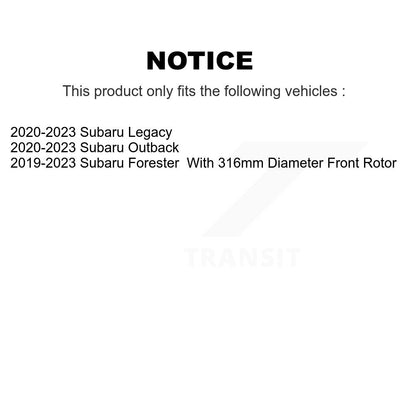 [Avant] Kit d'ensemble roulement de roue et moyeu pour Subaru Forester Outback KBB-122537