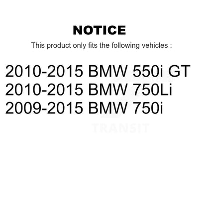[Avant] Kit d'ensemble roulement de roue et moyeu pour BMW 750Li 750i 550i GT xDrive KBB-122563