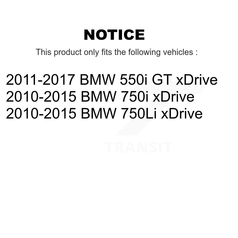 [Avant] Kit d'ensemble roulement de roue et moyeu pour BMW 750Li xDrive 750i 550i GT KBB-122564