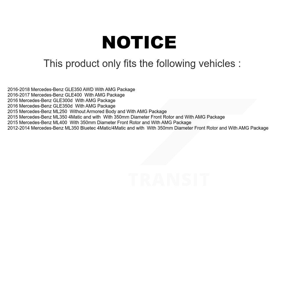 [Avant] Kit d'ensemble roulement de roue et moyeu pour Mercedes-Benz ML350 GLE350 ML400 GLE400 ML250 GLE300d KBB-122822