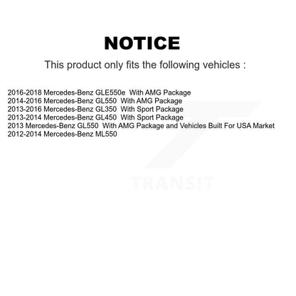 [Avant] Kit d'ensemble roulement de roue et moyeu pour Mercedes-Benz ML550 GLE550e KBB-122827