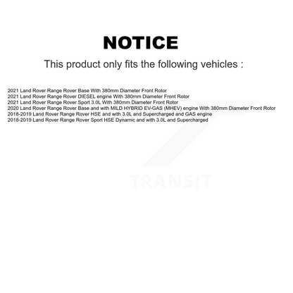[Avant] Kit de Roulement de roue pour Land Rover Range Sport KBB-123022