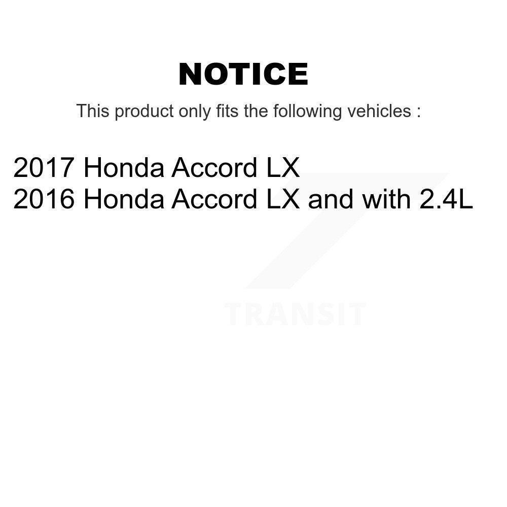 [Avant + Arrière] Kit de Roulement de roue pour Honda Accord KBB-123364