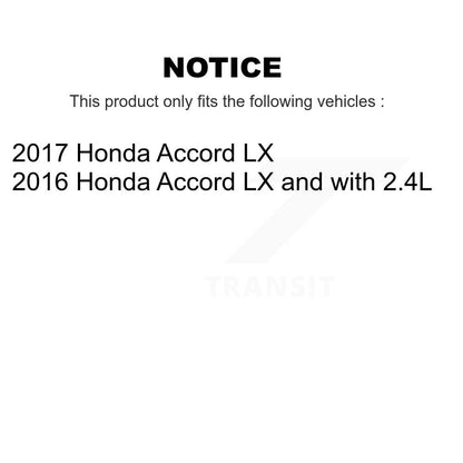 [Avant + Arrière] Kit de Roulement de roue pour Honda Accord KBB-123364