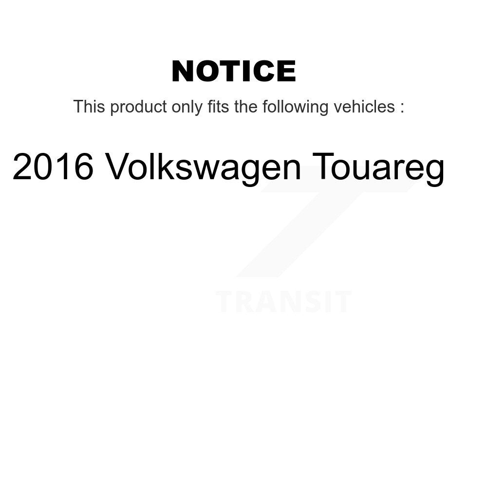 [Avant] Kit d'ensemble roulement de roue et moyeu pour 2016 Volkswagen Touareg KBB-123829