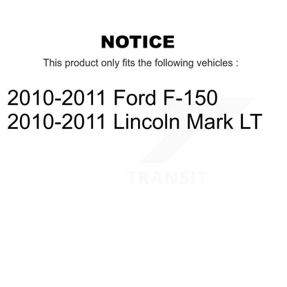 [Avant et Arrière] Étrier de frein pour 2010-2011 Ford F-150 Lincoln Mark LT KBC-100028