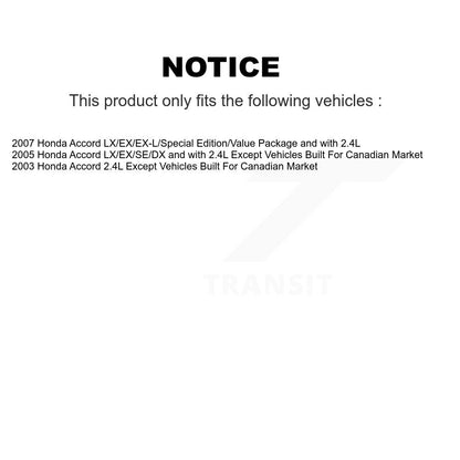 [Avant et Arrière] Étrier de frein pour Honda Accord KBC-100032