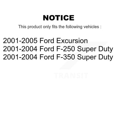 [Avant et Arrière] Étrier de frein pour Ford F-350 Super Duty F-250 Excursion KBC-100050