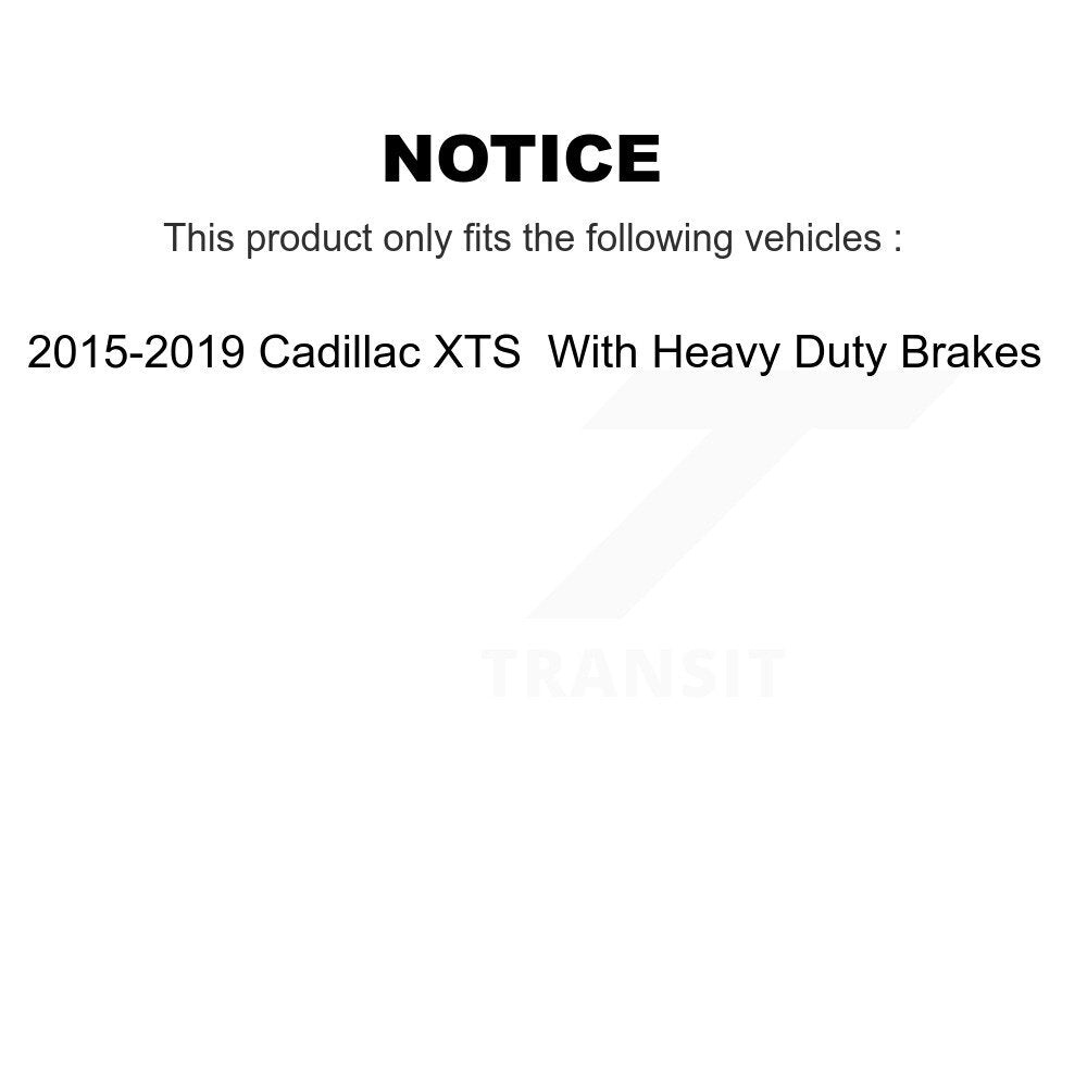 [Avant et Arrière] Étrier de frein pour 2015-2019 Cadillac XTS With Heavy Duty Brakes KBC-100065