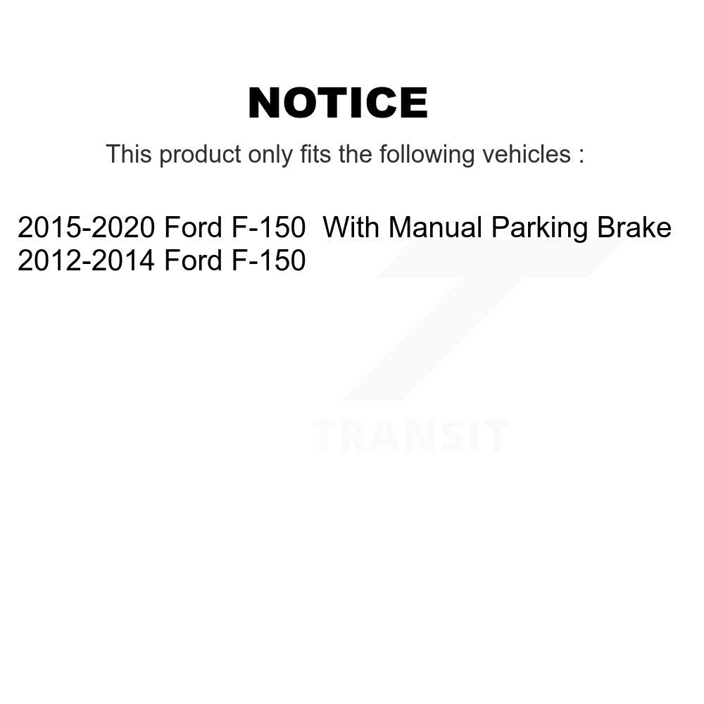 [Avant et Arrière] Étrier de frein pour Ford F-150 KBC-100094