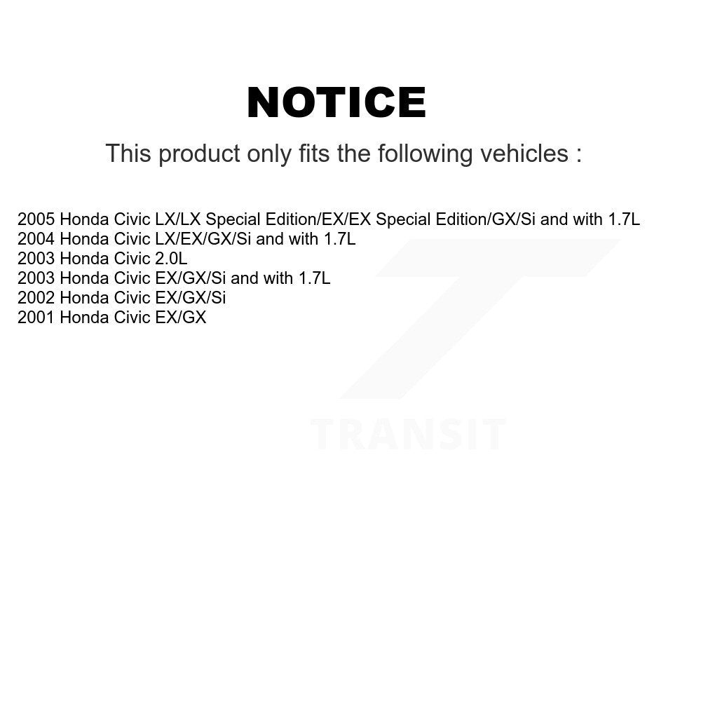 [Avant] Étrier de frein pour Honda Civic KBC-100109
