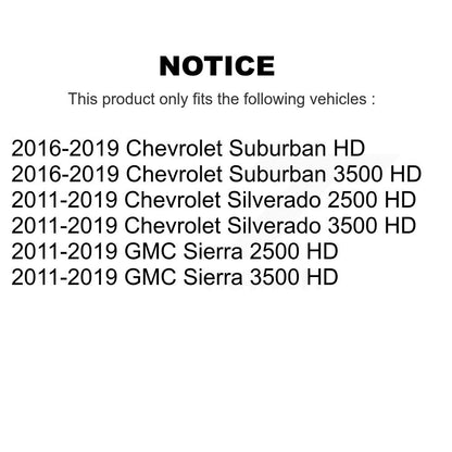 [Avant] Étrier de frein pour GMC Chevrolet Sierra 2500 HD Silverado 3500 Suburban KBC-100130