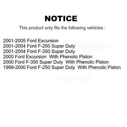 [Avant] Étrier de frein pour Ford F-350 Super Duty F-250 Excursion KBC-100139