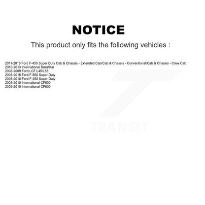 [Avant] Étrier de frein pour Ford F-450 Super Duty F-550 International LCF CF500 CF600 KBC-100141