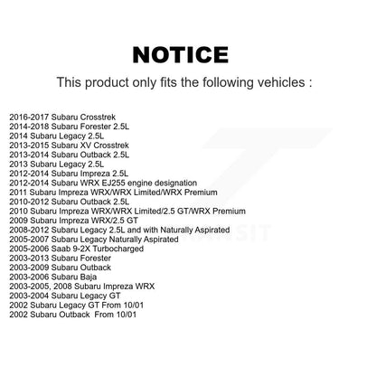 [Avant] Étrier de frein pour Subaru Forester Impreza Outback XV Crosstrek Legacy Baja Saab KBC-100145