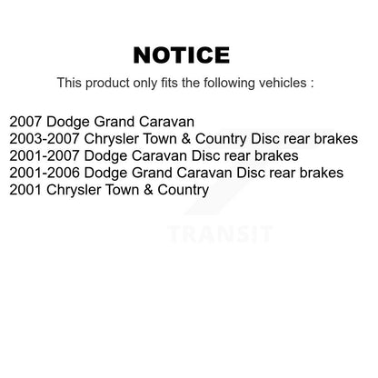 [Avant] Étrier de frein pour Dodge Grand Caravan Chrysler Town & Country KBC-100147