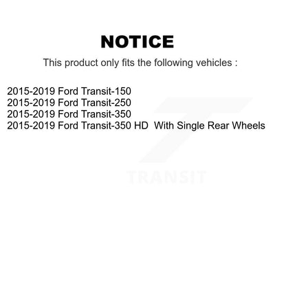 [Avant] Étrier de frein pour 2015-2019 Ford Transit-250 Transit-150 Transit-350 HD KBC-100150