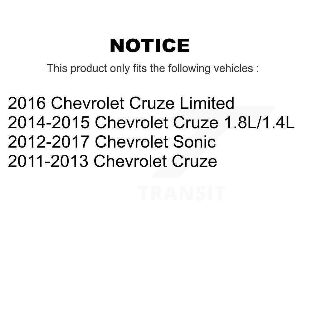 [Avant] Étrier de frein pour Chevrolet Cruze Sonic Limited KBC-100151