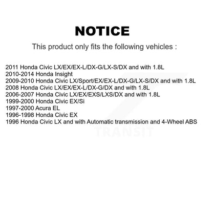 [Avant] Étrier de frein pour Honda Civic Acura EL Insight KBC-100171