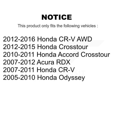 [Avant] Étrier de frein pour Honda CR-V Odyssey Acura RDX Accord Crosstour KBC-100207