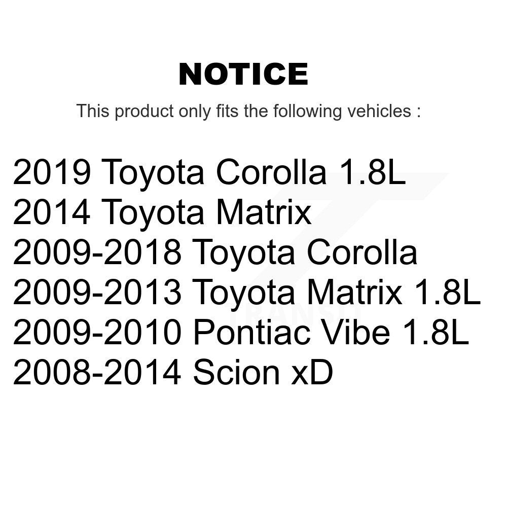 [Avant] Étrier de frein pour Toyota Corolla Matrix Pontiac Vibe Scion xD KBC-100211