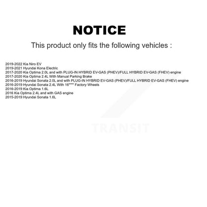 [Avant] Étrier de frein pour Hyundai Sonata Kia Kona Electric Optima Niro EV KBC-100214
