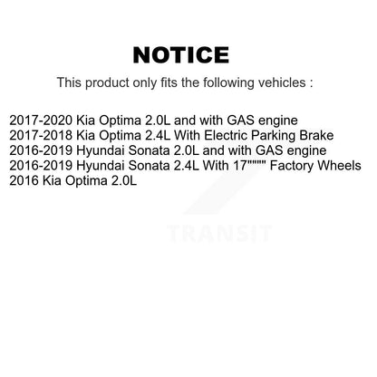 [Avant] Étrier de frein pour Hyundai Sonata Kia Optima KBC-100216