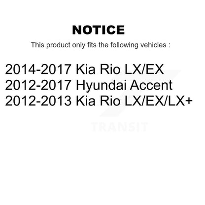 [Avant] Étrier de frein pour Hyundai Accent Kia Rio KBC-100223
