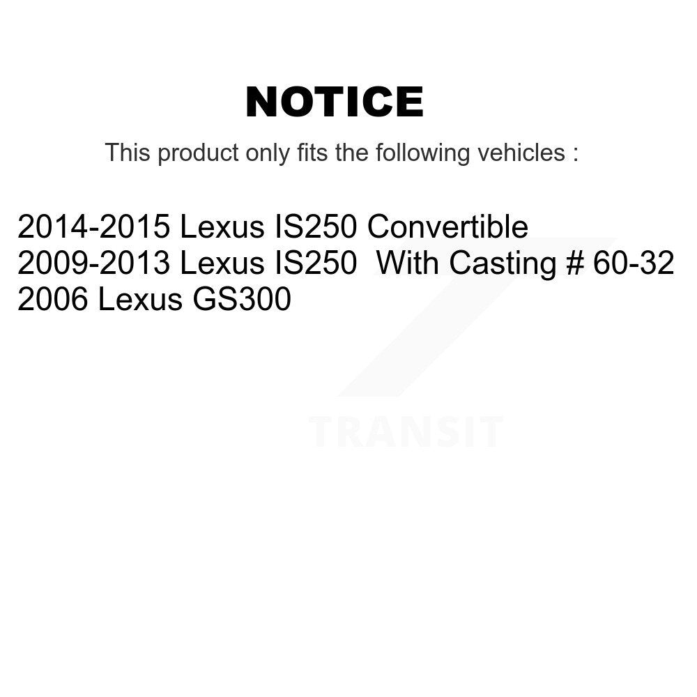 [Avant] Étrier de frein pour Lexus IS250 GS300 KBC-100224
