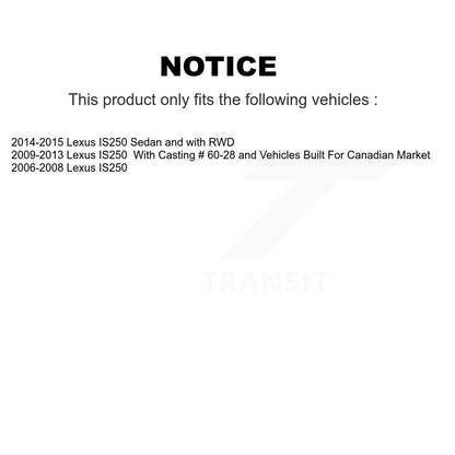 [Avant] Étrier de frein pour Lexus IS250 KBC-100225