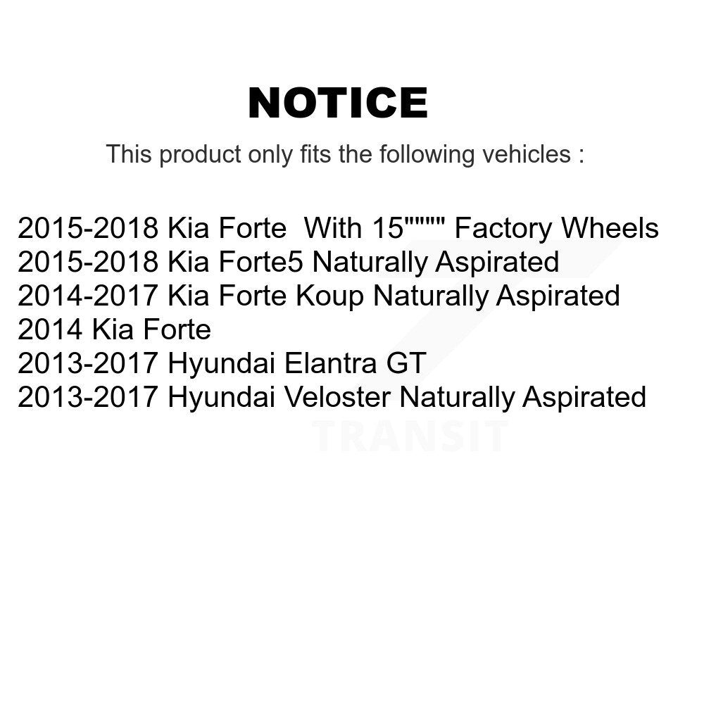 [Avant] Étrier de frein pour Kia Hyundai Forte Elantra GT Veloster Forte5 Koup KBC-100252