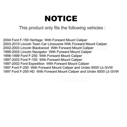 [Arrière] Étrier de frein pour Ford F-150 Lincoln Town Car F-250 HD Expedition Heritage KBC-100273