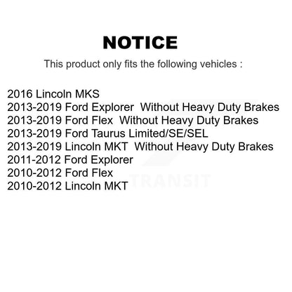 [Arrière] Étrier de frein pour Ford Explorer Flex Taurus Lincoln MKT MKS KBC-100285