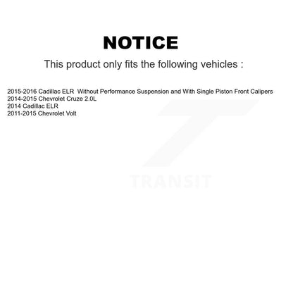 [Arrière] Étrier de frein pour Chevrolet Cruze Orlando Volt Cadillac ELR KBC-100295