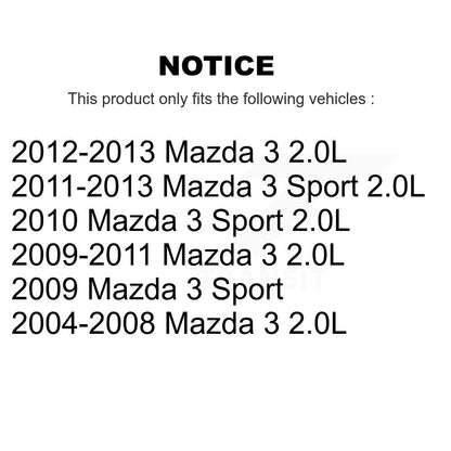 [Arrière] Étrier de frein pour Mazda 3 Sport KBC-100298