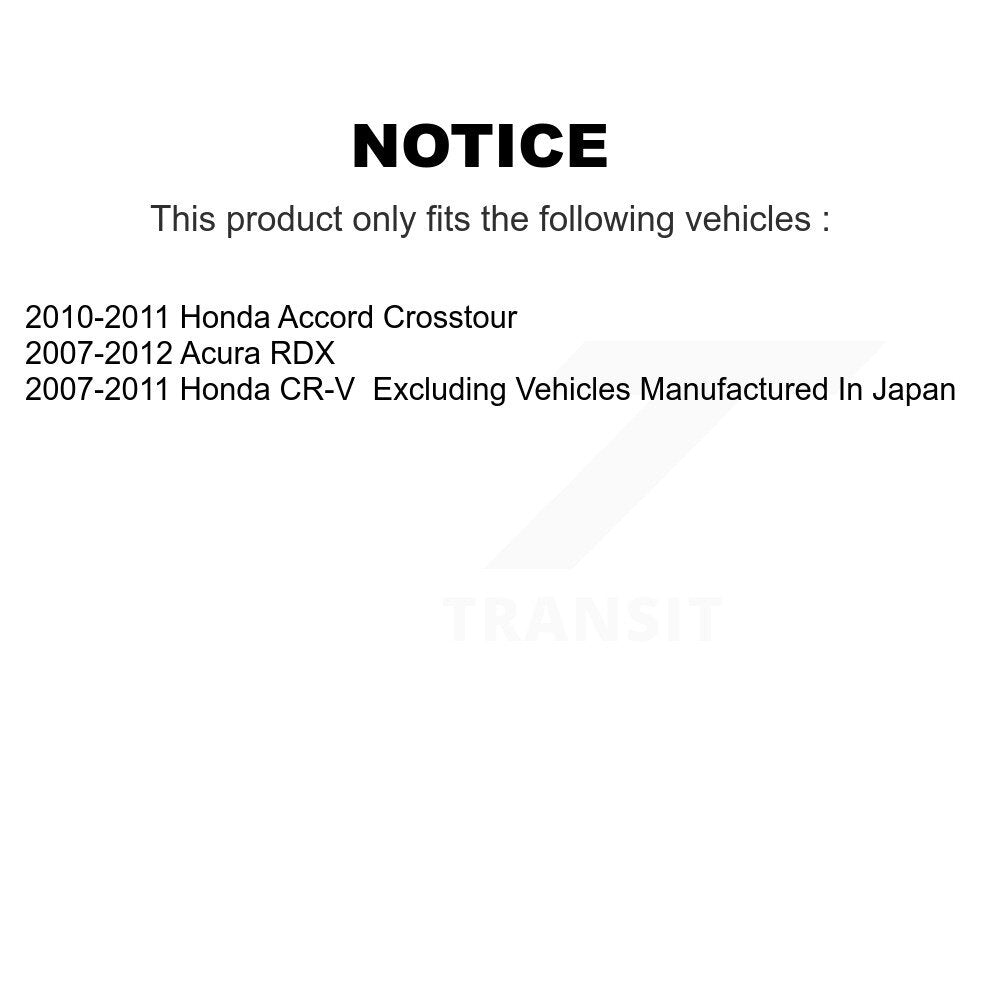 [Arrière] Étrier de frein pour Honda CR-V Acura RDX Accord Crosstour KBC-100304