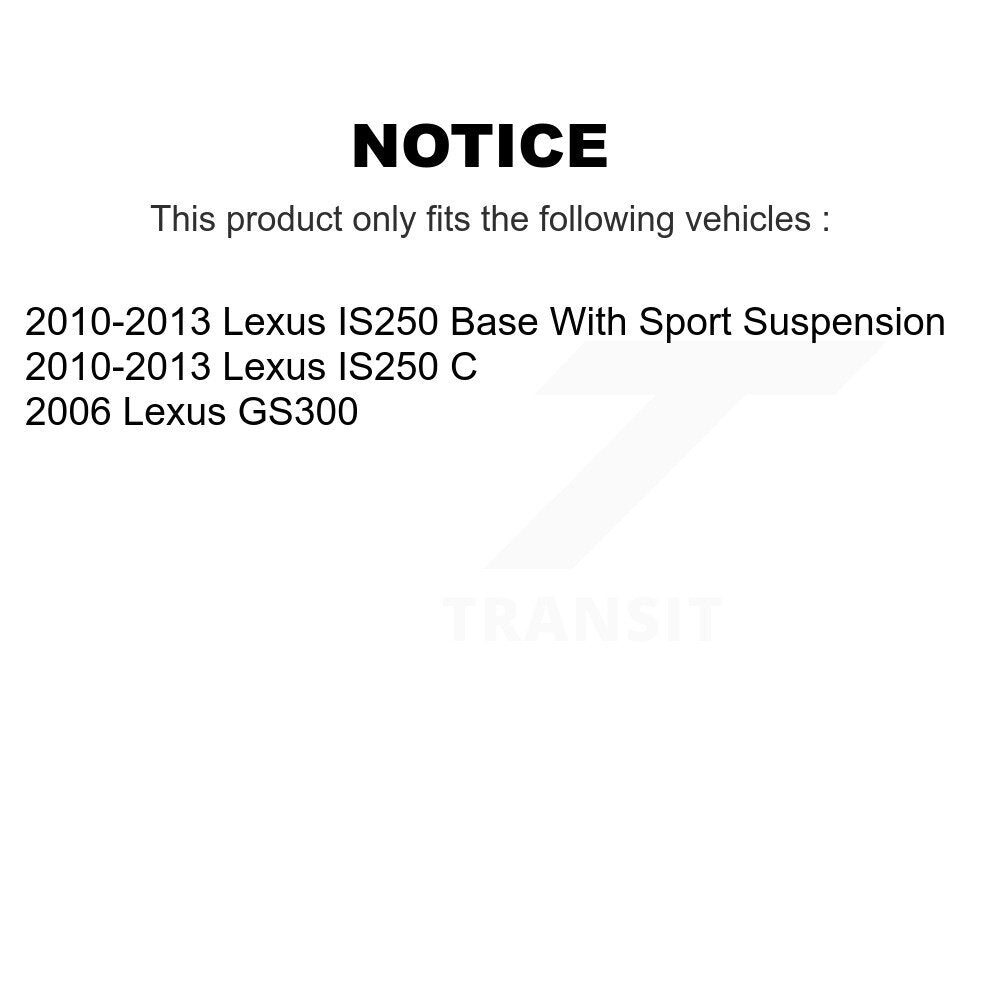 [Arrière] Étrier de frein pour Lexus IS250 GS300 KBC-100319