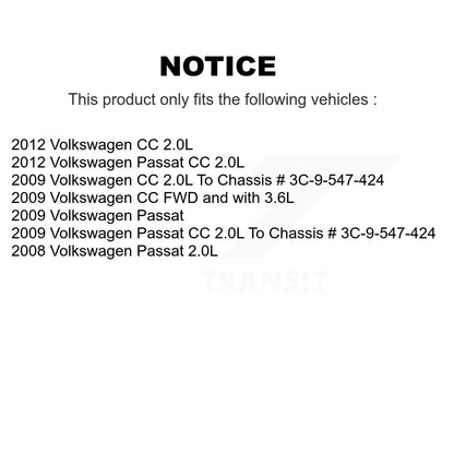 [Arrière] Étrier de frein pour Volkswagen Passat CC KBC-100348