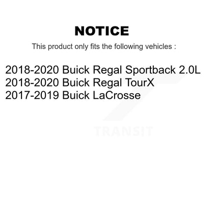 [Arrière] Étrier de frein pour Buick LaCrosse Regal Sportback TourX KBC-100364