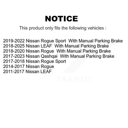 [Arrière] Étrier de frein pour Nissan Rogue Sport Qashqai LEAF KBC-100374