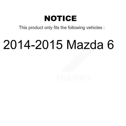 [Arrière] Étrier de frein pour 2014-2015 Mazda 6 KBC-100381