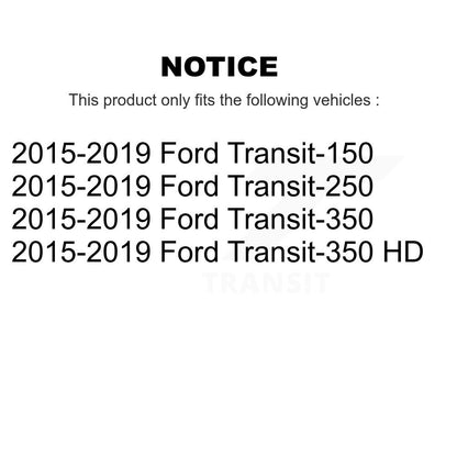 [Arrière] Étrier de frein pour 2015-2019 Ford Transit-250 Transit-150 Transit-350 HD KBC-100386
